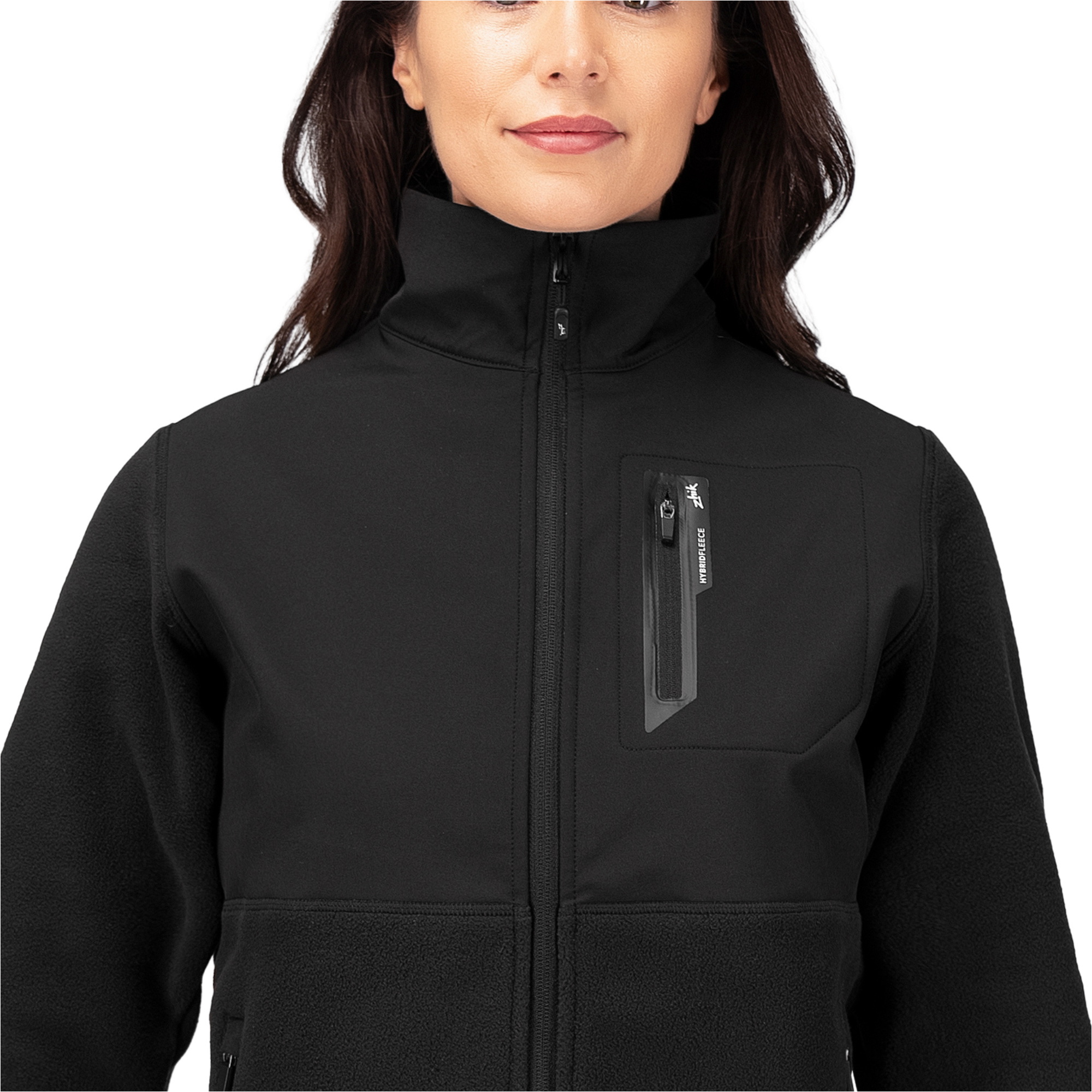 Zhik Frauen Hybrid Fleece Jacke JKT-0035-W-BLK - Black